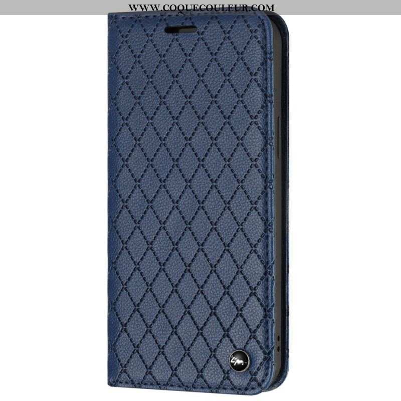 Flip Cover Xiaomi 12 Lite Losanges RFID