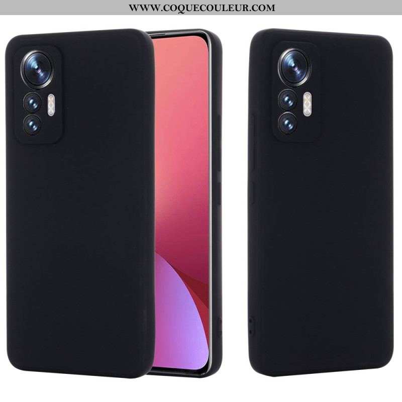 Coque Xiaomi 12 Lite Silicone Liquide à Lanière