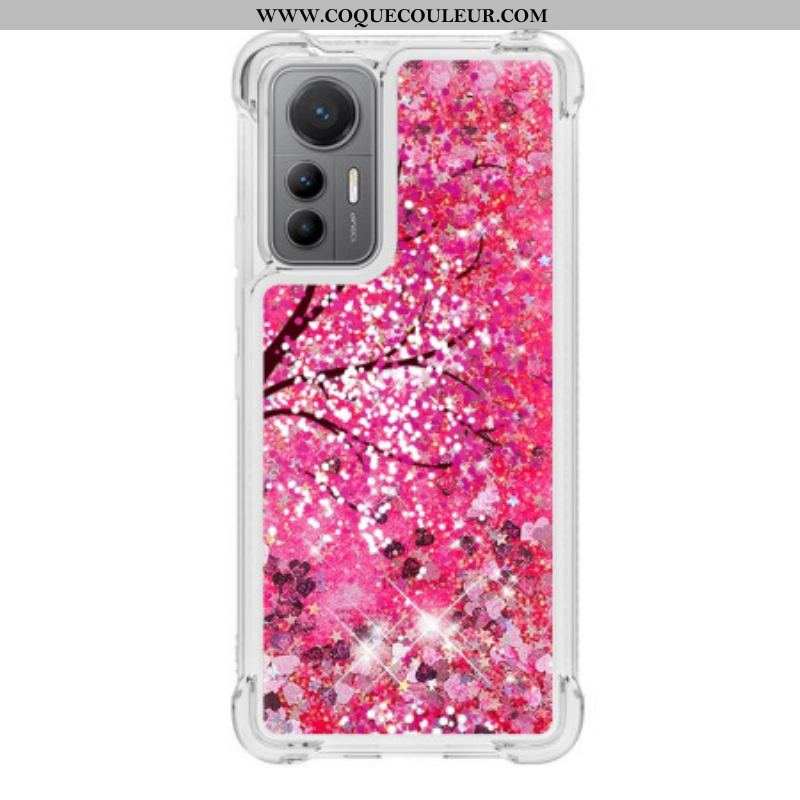 Coque Xiaomi 12 Lite Paillettes Arbre