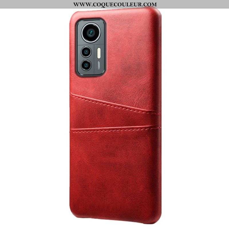 Coque Xiaomi 12 Lite Effet Cuir Porte-Cartes