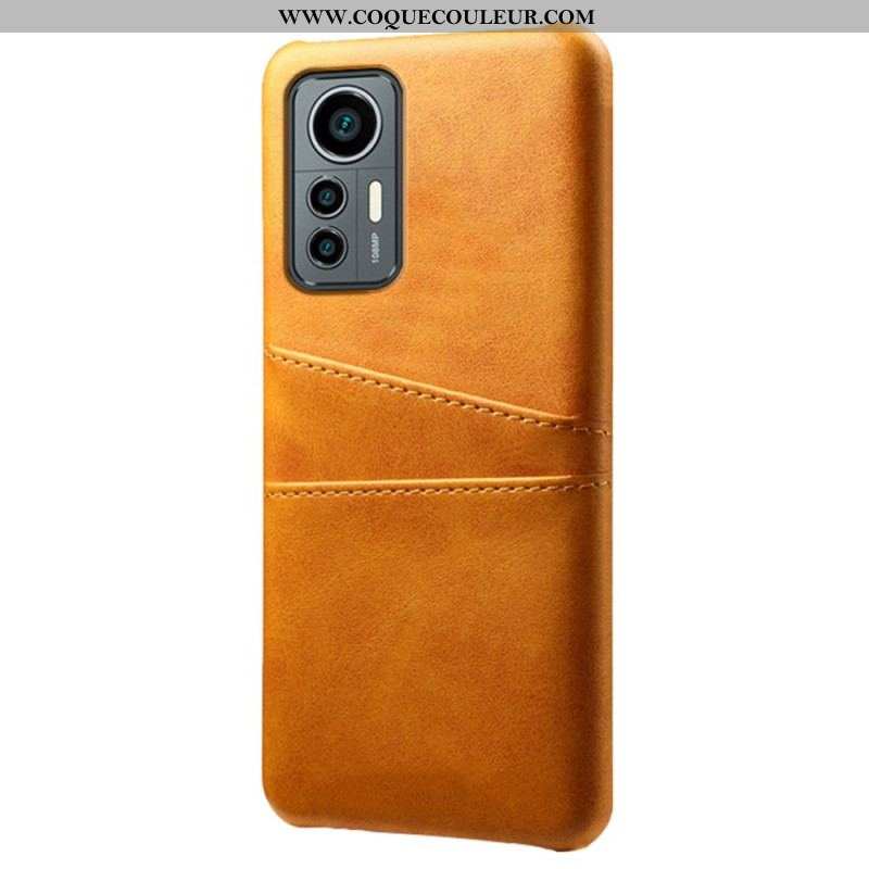 Coque Xiaomi 12 Lite Effet Cuir Porte-Cartes