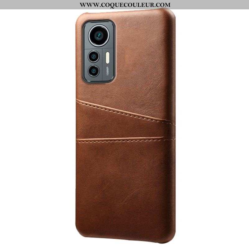 Coque Xiaomi 12 Lite Effet Cuir Porte-Cartes