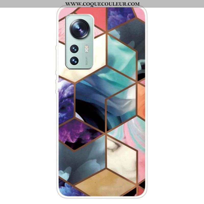 Coque Xiaomi 12 Pro Marbre Décliné