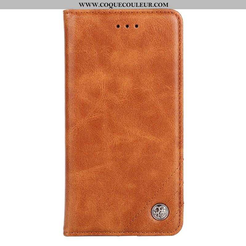 Flip Cover Xiaomi 12 Pro Style Cuir Rivet