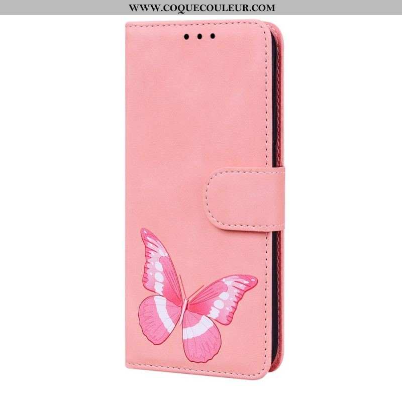 Housse Xiaomi 12 Pro Skin-Touch Papillon