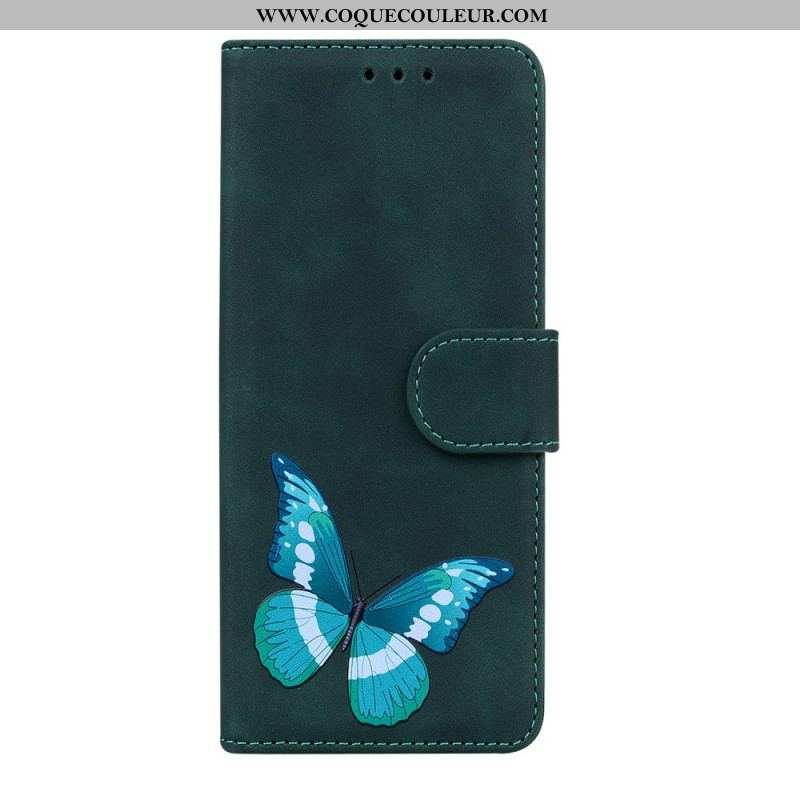 Housse Xiaomi 12 Pro Skin-Touch Papillon