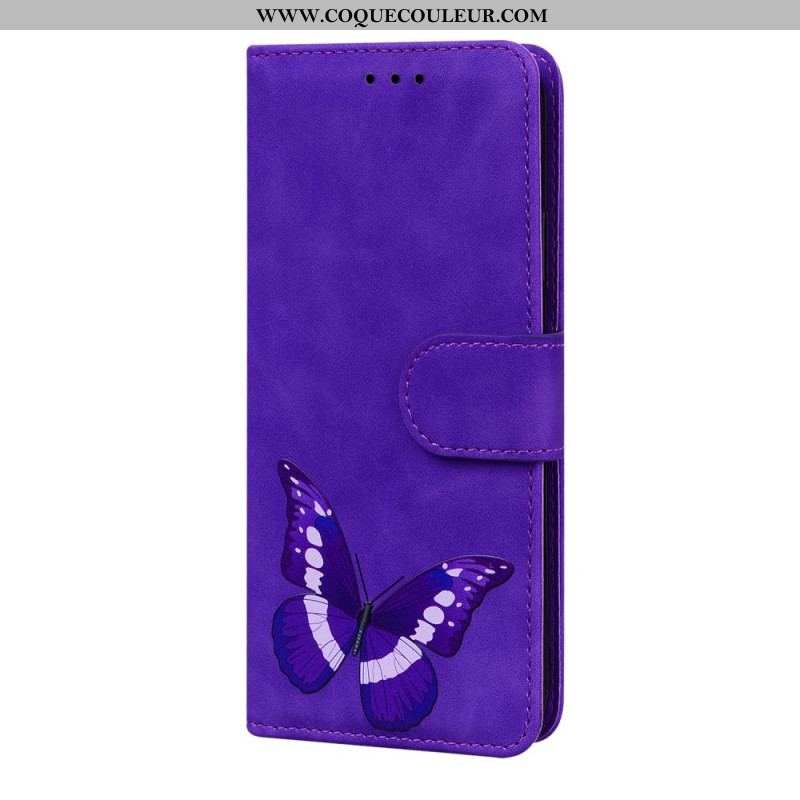 Housse Xiaomi 12 Pro Skin-Touch Papillon