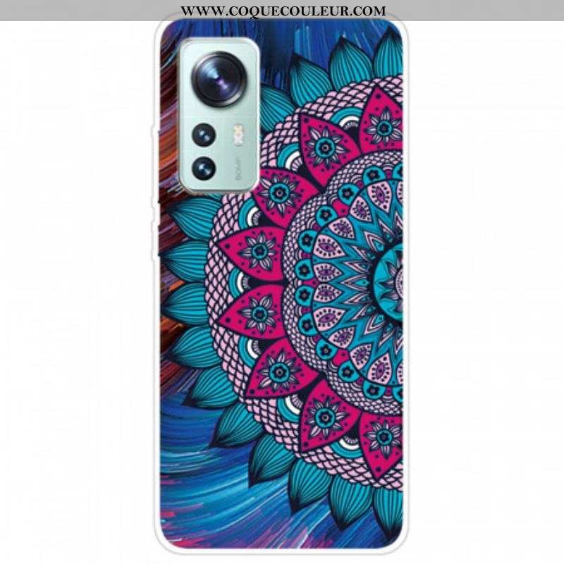 Coque Xiaomi 12 Pro Silicone Mandala