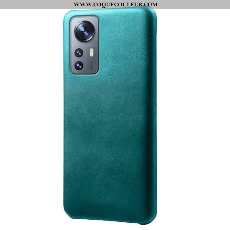 Coque Xiaomi 12 Pro Effet Cuir