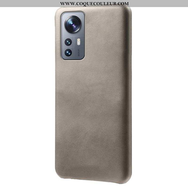 Coque Xiaomi 12 Pro Effet Cuir