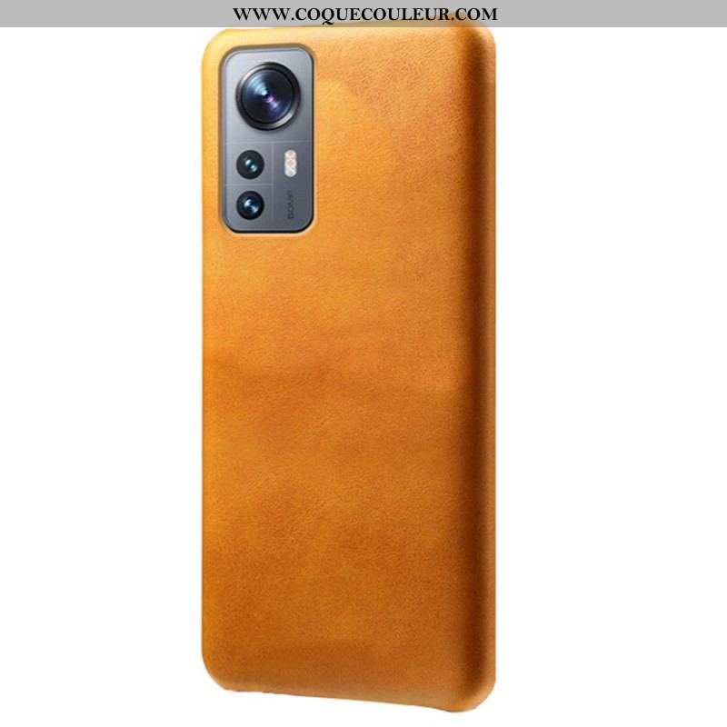 Coque Xiaomi 12 Pro Effet Cuir