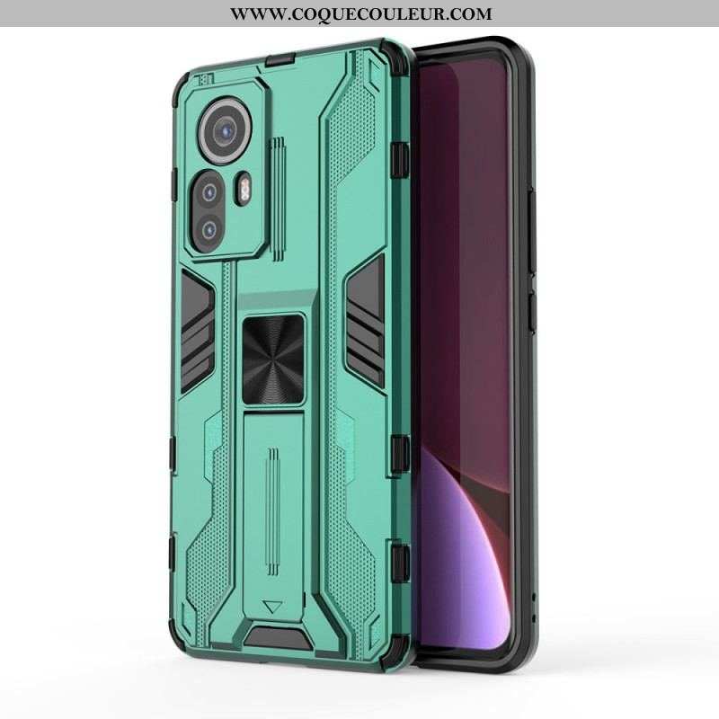 Coque Xiaomi 12 Pro Support Amovible Vertical et Horizontal