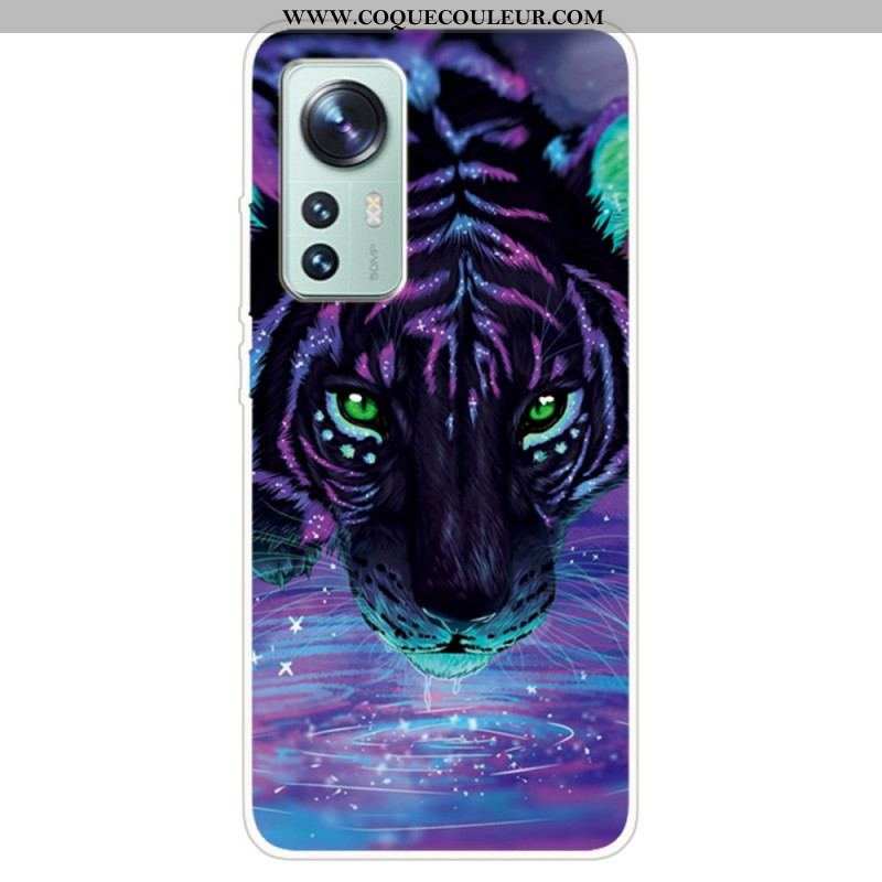 Coque Xiaomi 12 Pro Silicone Félin