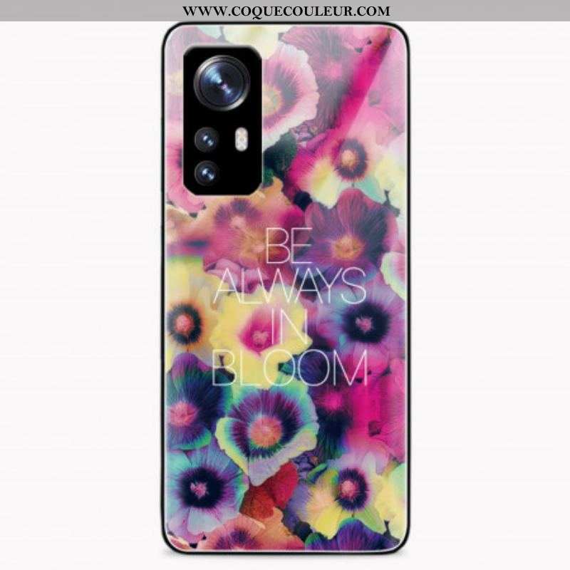 Coque Xiaomi 12 Pro Verre Trempé Be Always in Bloom