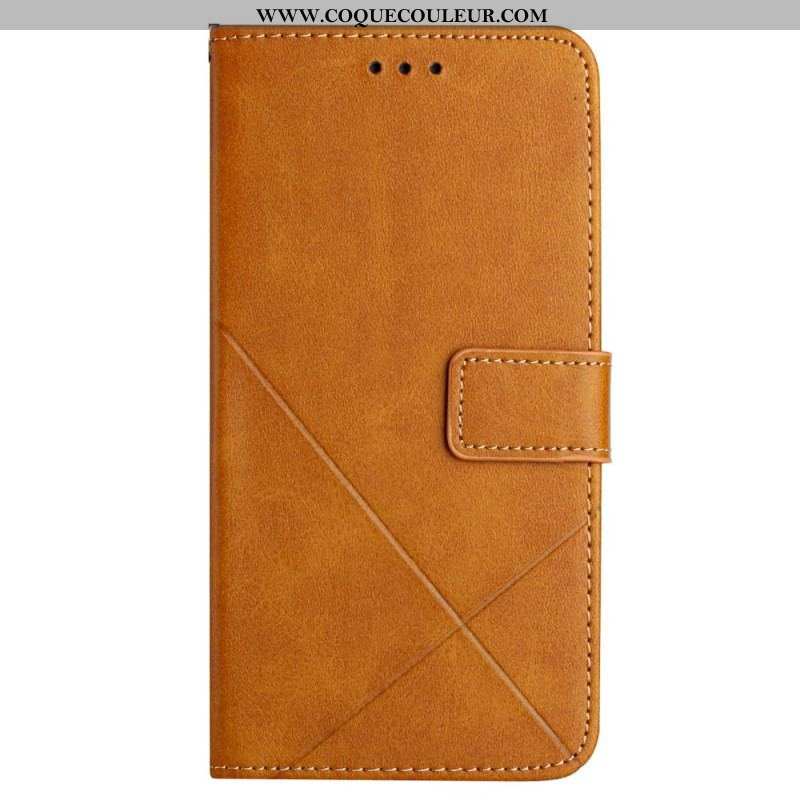 Housse Xiaomi 12T / 12T Pro Style Cuir Géo X Design