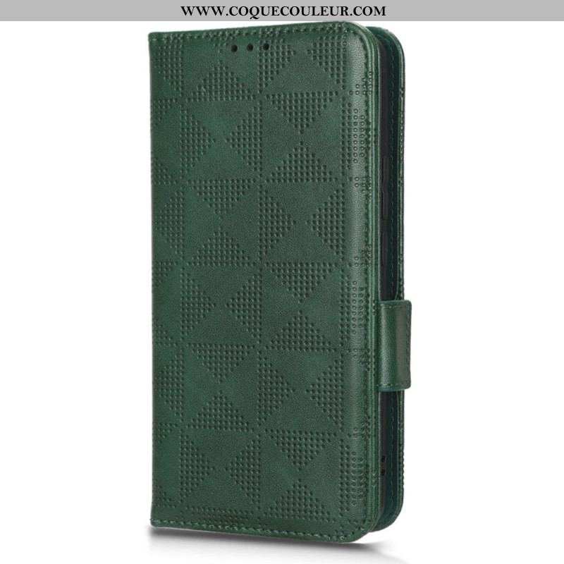 Housse Xiaomi 12T / 12T Pro Triangles Style Rétro