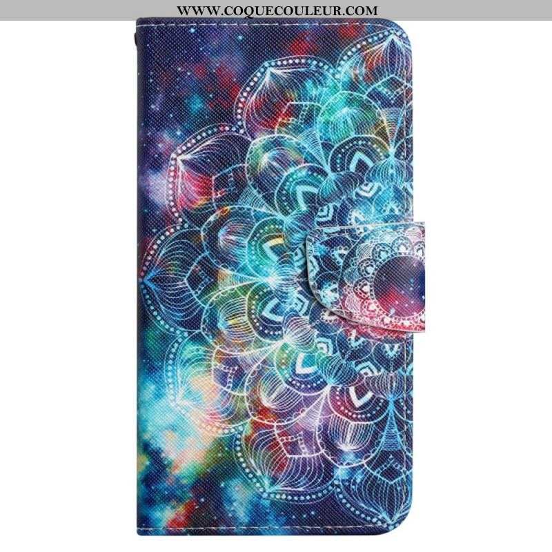 Housse Xiaomi 12T / 12T Pro Flashy Mandala à Lanière