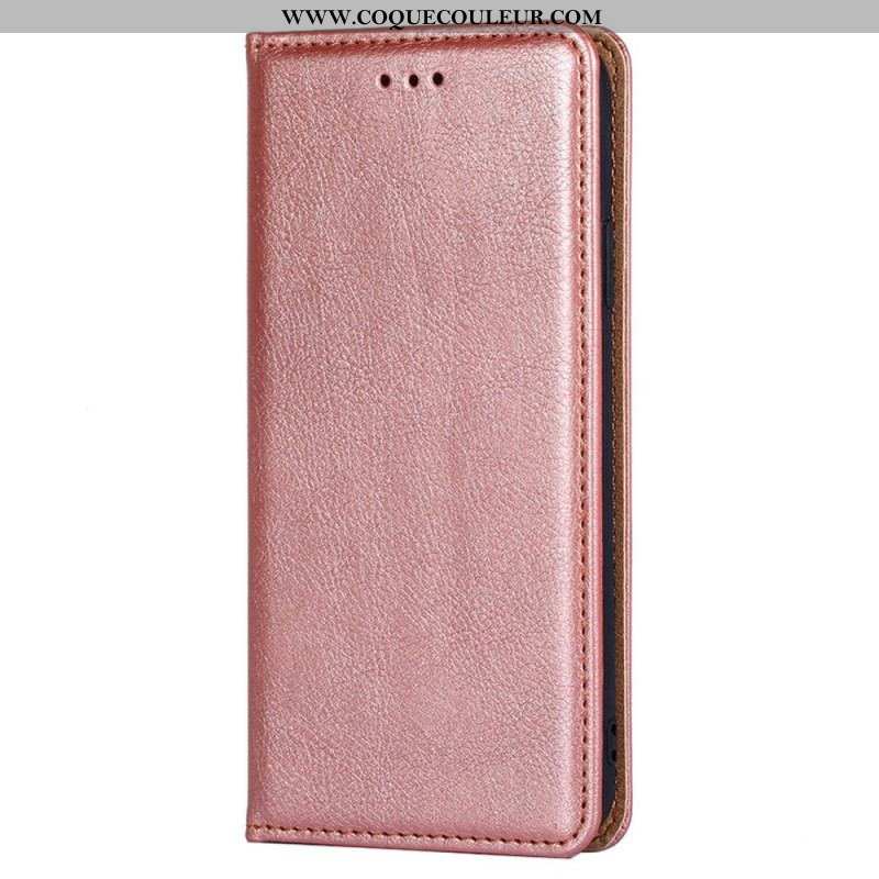 Flip Cover Xiaomi 12T / 12T Pro Effet Cuir Verni