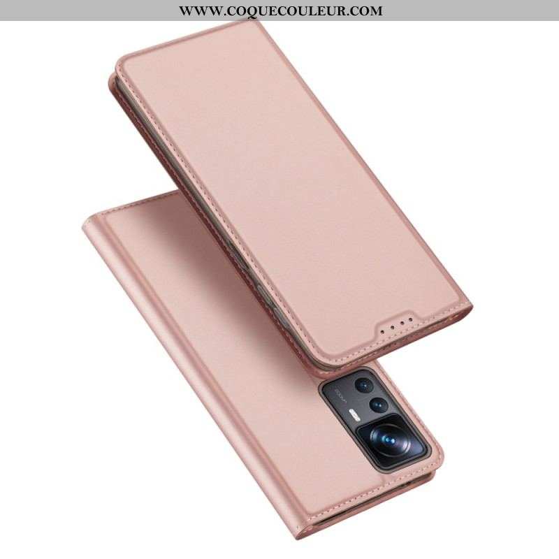 Flip Cover Xiaomi 12T / 12T Pro Skin-Pro Series Dux Ducis