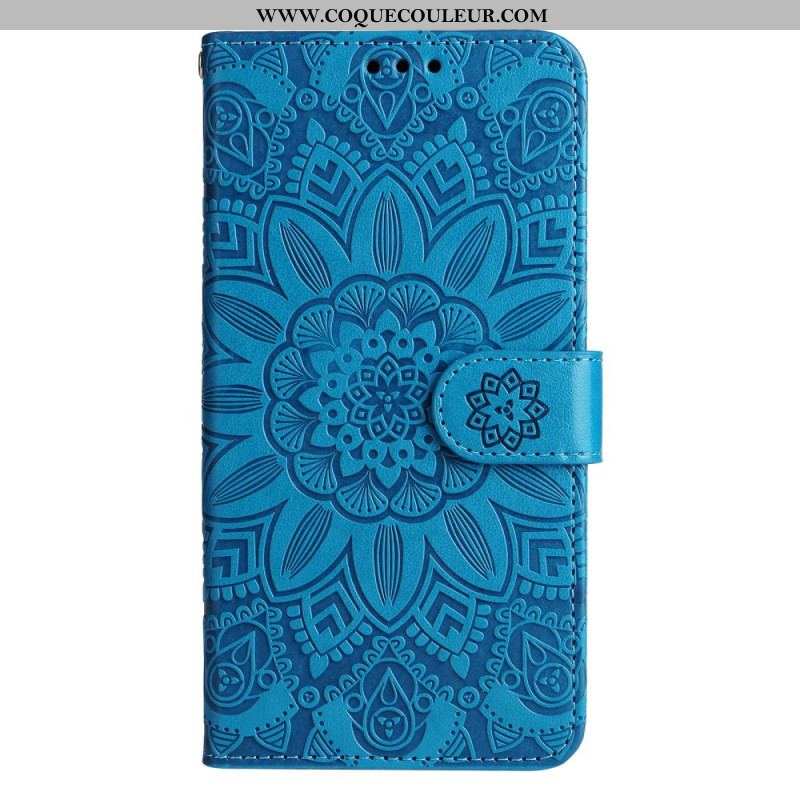 Housse Xiaomi 13 Pro Mandala Soleil avec Lanière