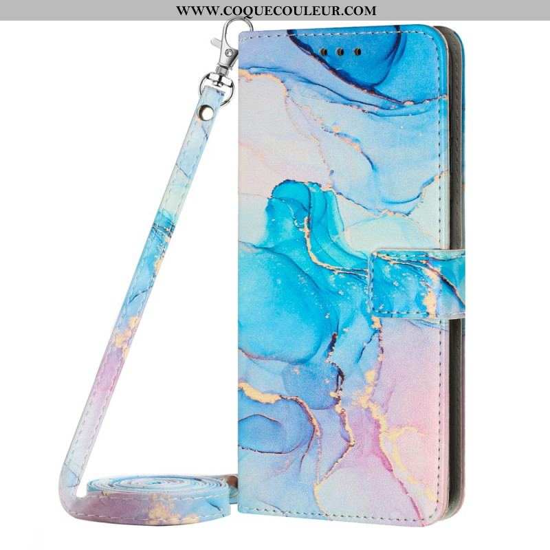 Housse Xiaomi 13 Pro Marbre à Bandoulière