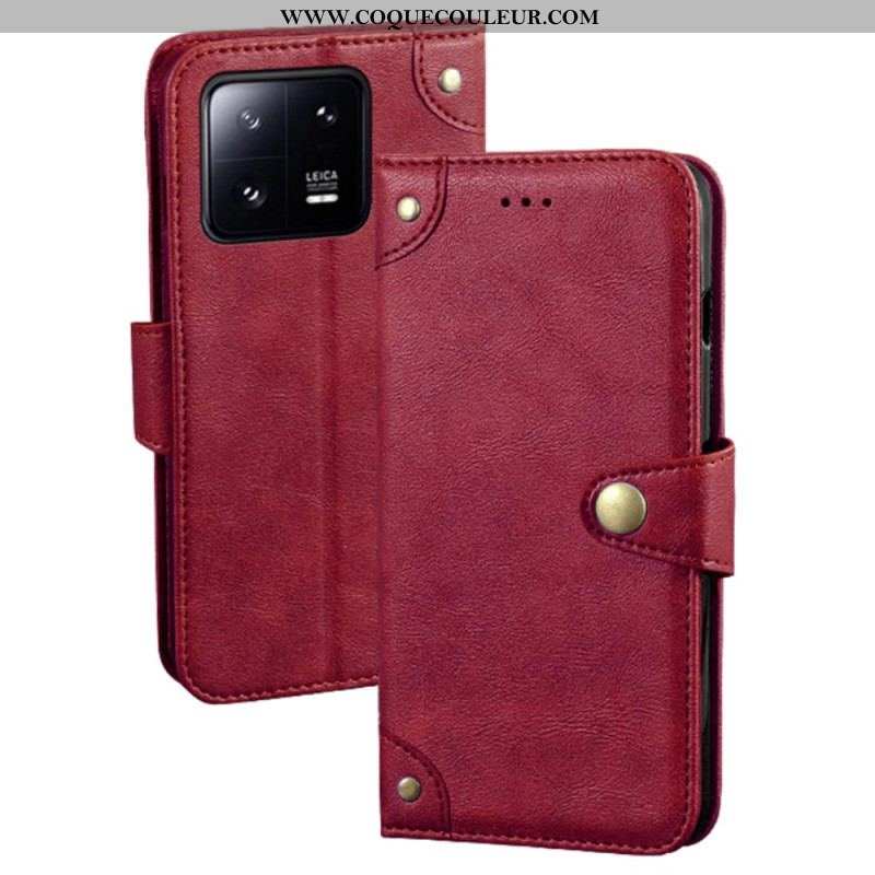Housse Xiaomi 13 Pro Bouton Magnétique