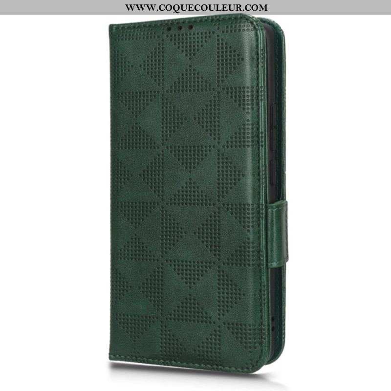 Housse Xiaomi 13 Pro Triangles avec Lanière