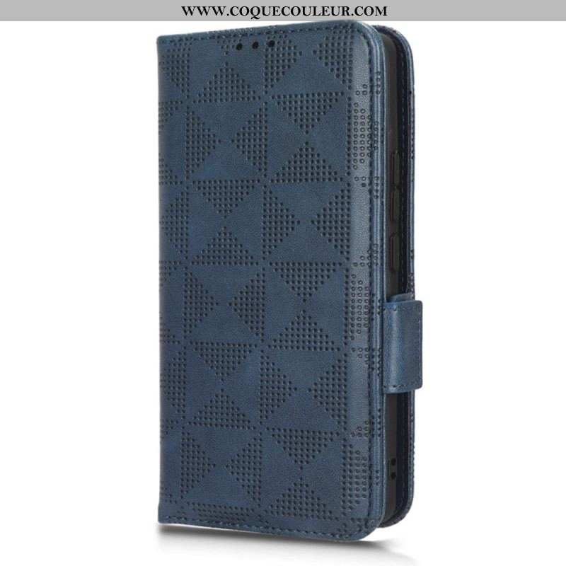 Housse Xiaomi 13 Pro Triangles avec Lanière