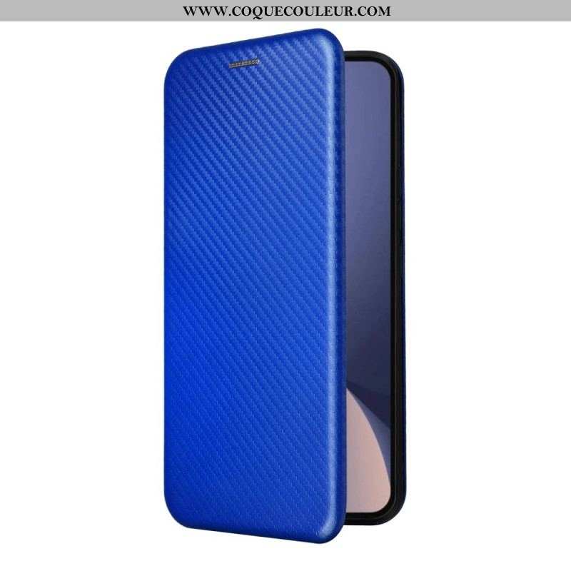 Flip Cover Xiaomi 13 Pro Fibre Carbone