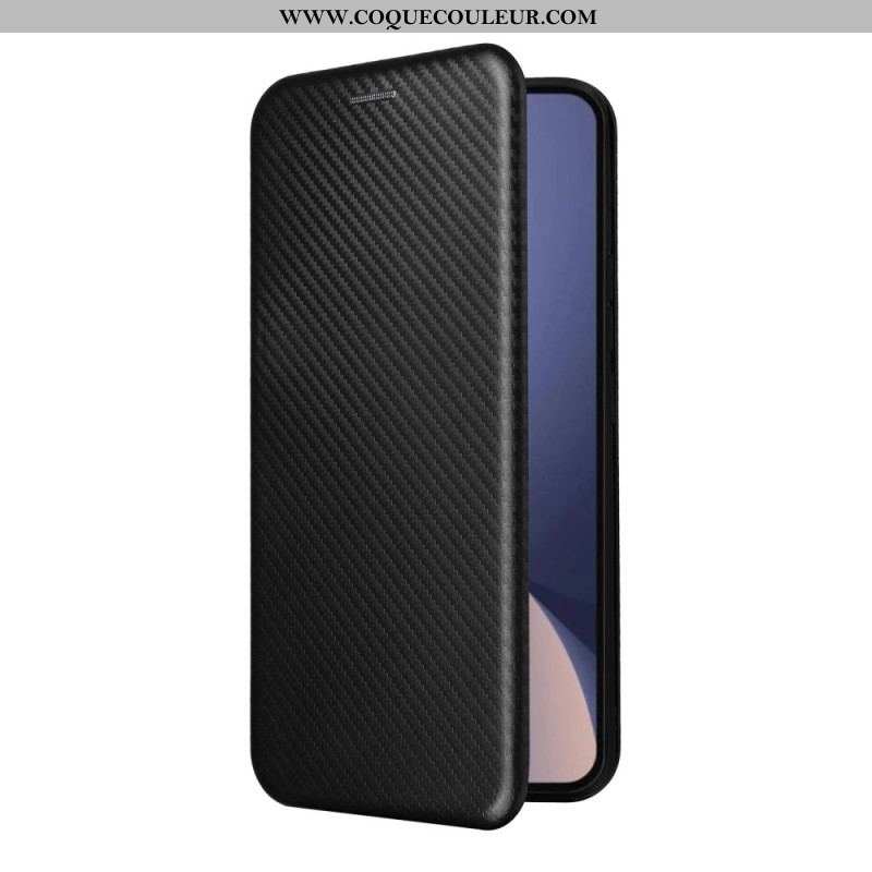 Flip Cover Xiaomi 13 Pro Fibre Carbone