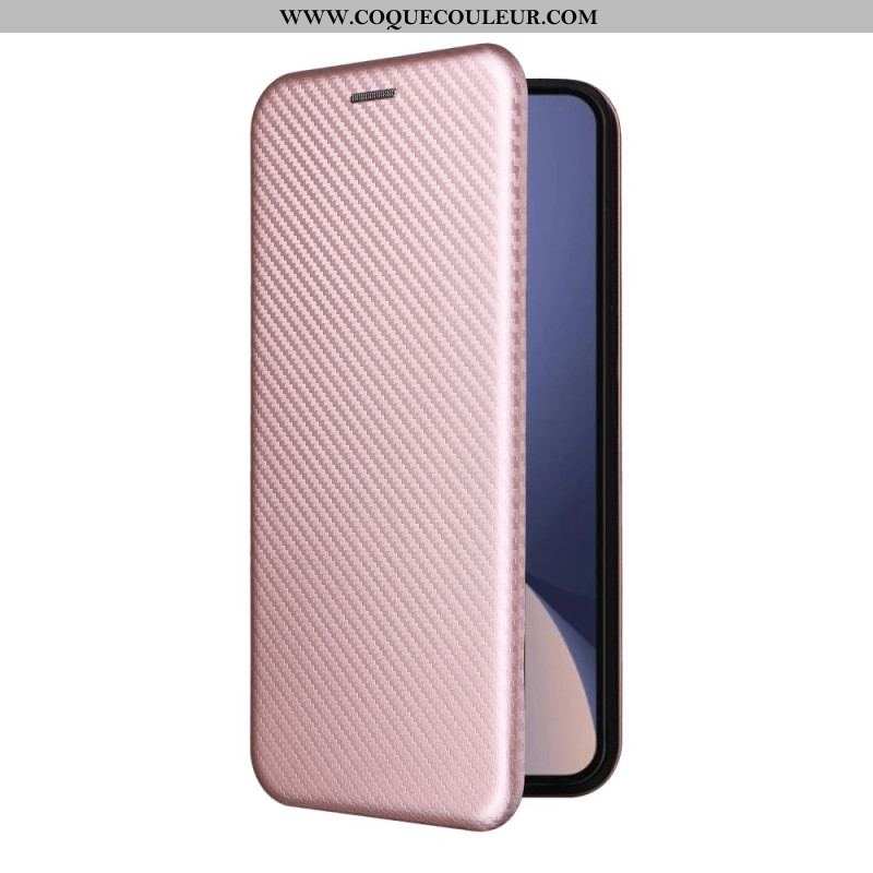 Flip Cover Xiaomi 13 Pro Fibre Carbone