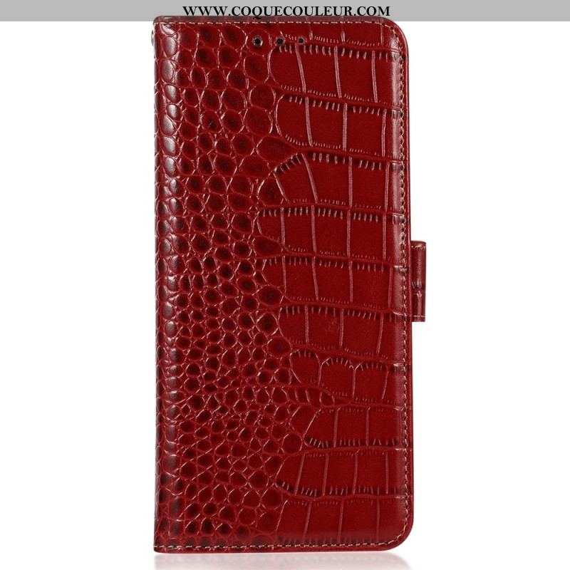 Housse Xiaomi 13 Pro Style Crocodile RFID