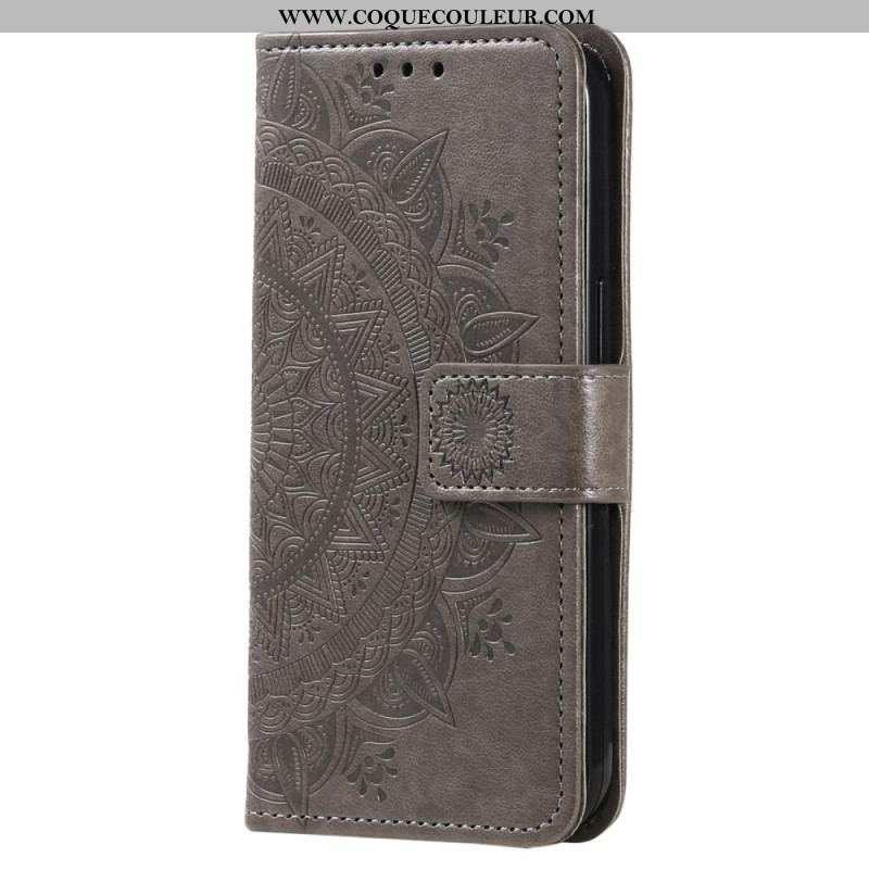 Housse Xiaomi 13 Pro Mandala Soleil avec Lanière