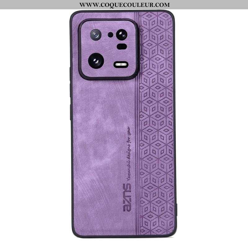 Coque Xiaomi 13 Pro Effet Cuir AZNS