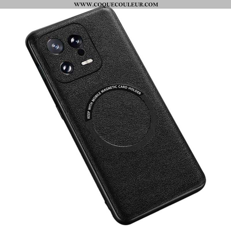 Coque Xiaomi 13 Pro Compatible MagSafe Style Cuir