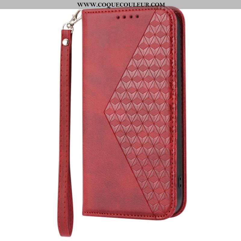 Flip Cover Xiaomi 13 Style Cuir Motif 3D