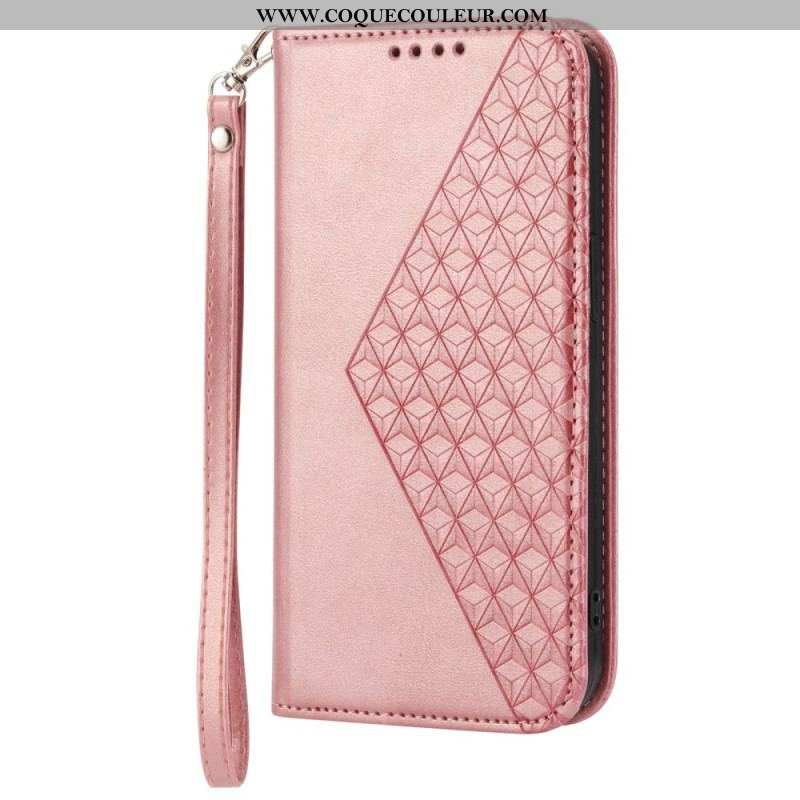 Flip Cover Xiaomi 13 Style Cuir Motif 3D