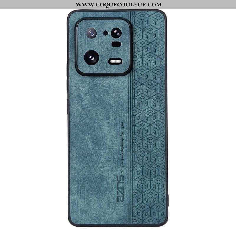 Coque Xiaomi 13 Effet Cuir AZNS