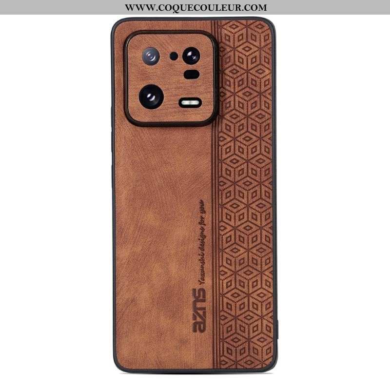 Coque Xiaomi 13 Effet Cuir AZNS