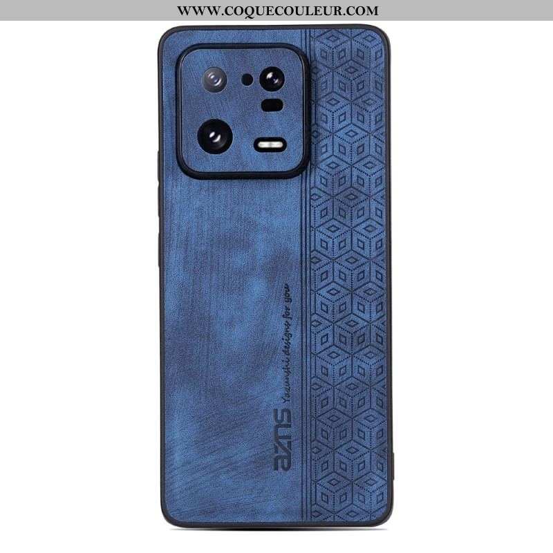 Coque Xiaomi 13 Effet Cuir AZNS