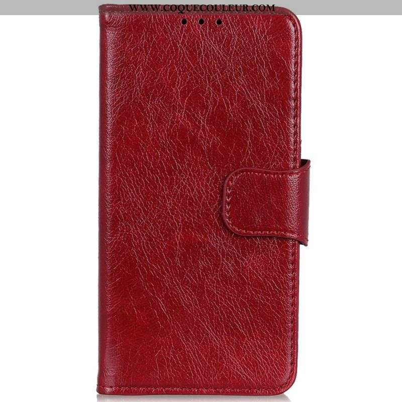 Housse Xiaomi 13 Cuir Nappa Fendu