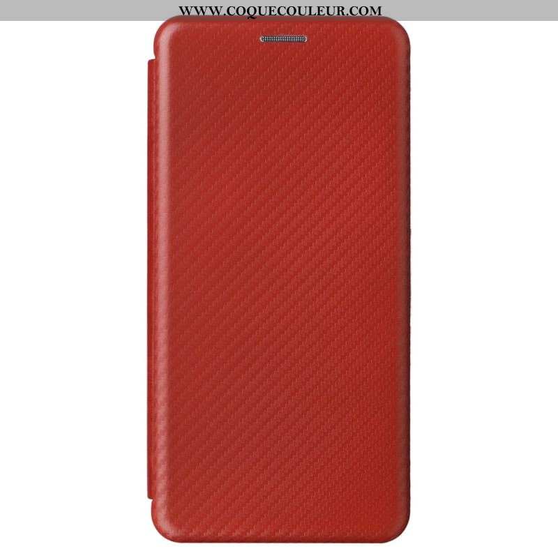 Flip Cover Xiaomi 13 Fibre Carbone Colorée