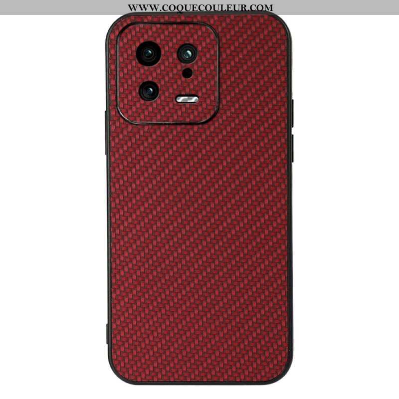 Coque Xiaomi 13 Fibre Carbone Classique