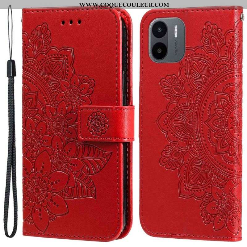 Housse Xiaomi Redmi A1 Mandala de Fleurs