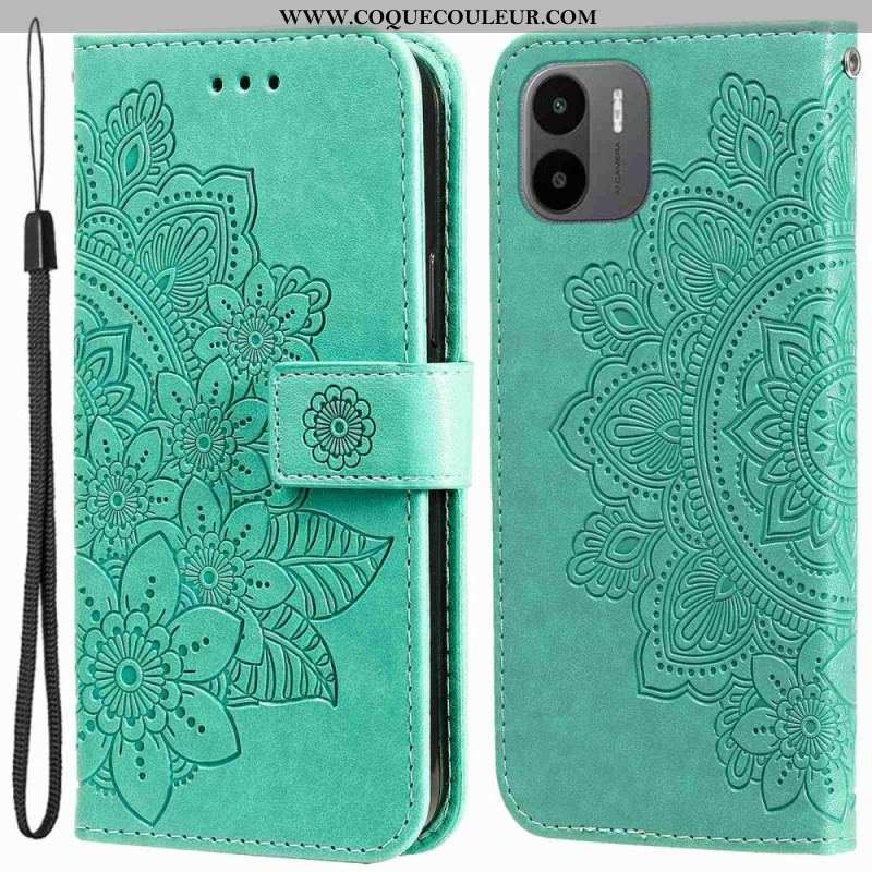 Housse Xiaomi Redmi A1 Mandala de Fleurs