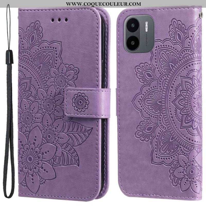 Housse Xiaomi Redmi A1 Mandala de Fleurs