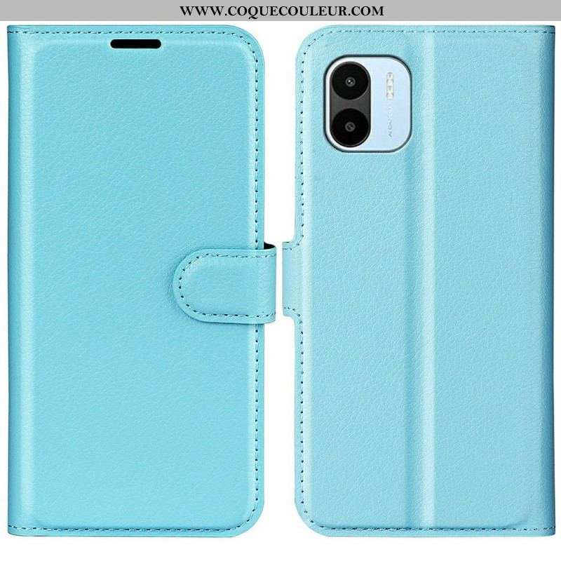 Housse Xiaomi Redmi A1 Classique Effet Cuir Litchi