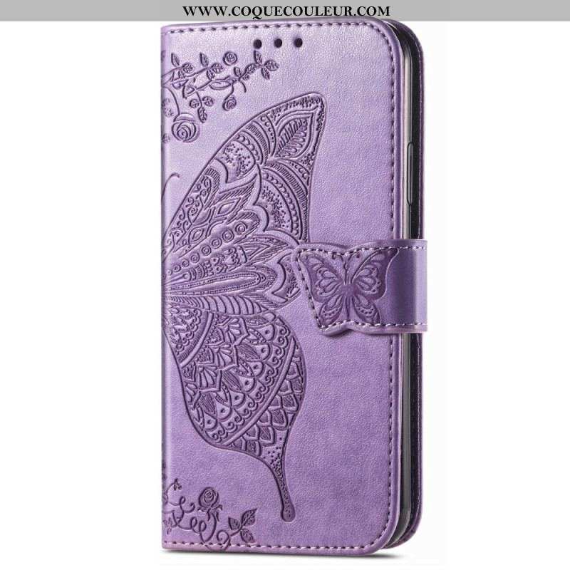 Housse Xiaomi Redmi A1 Papillon Baroque