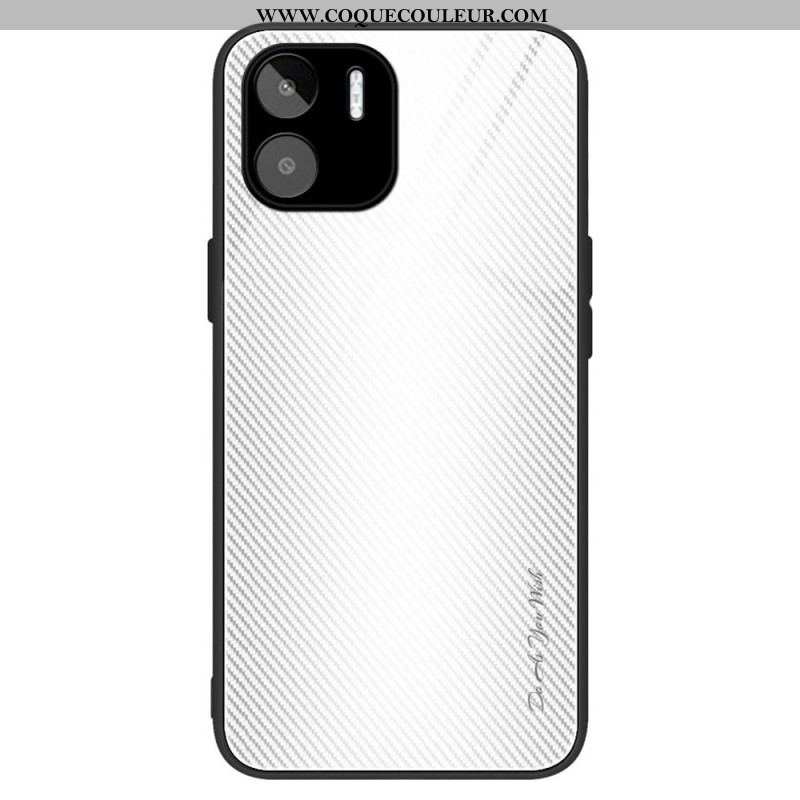 Coque Xiaomi Redmi A1 Verre Trempé Fibre Carbone Classique