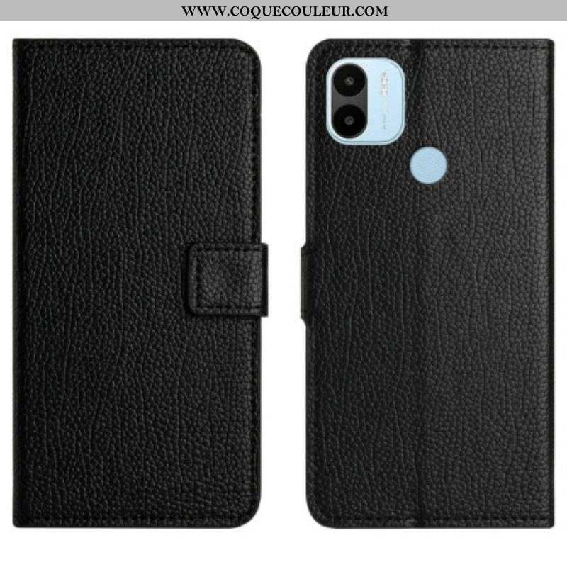 Housse Xiaomi Redmi A1 Effet Cuir Grain Litchi